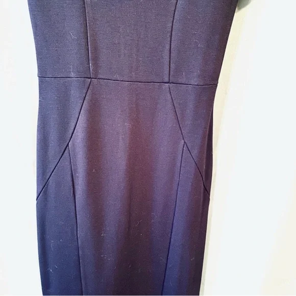 Unique Vintage 60’s Presley Navy Midi Dress - Picture 9 of 15